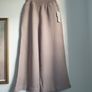 Wide Leg Linen Blend Trousers Size Large Image 3
