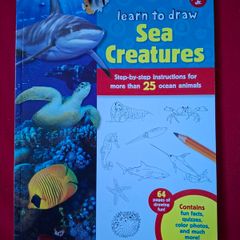 Learn to Draw Sea Creatures Book