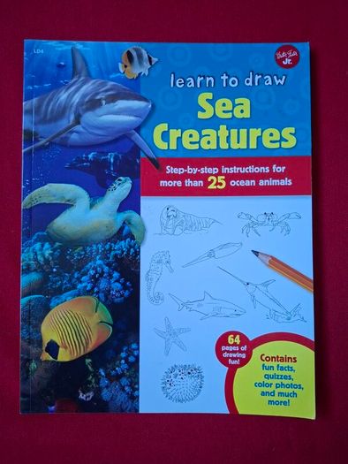 Learn to Draw Sea Creatures Book