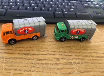Majorette Bin trucks