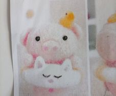 Needle Felting kit "piggy"