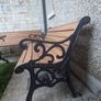 Garden table set Old - heavy cast iron Image 8