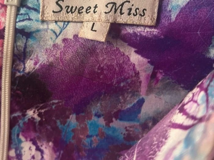 Sweet miss womens midi dress