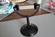 Glass prism on stand