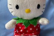 Hello Kitty Strawberry Collection Soft Toy by Ty Beanie Babies