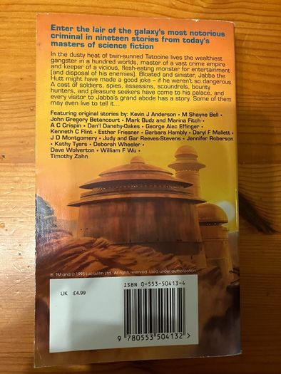 'Star Wars Tales From Jabba's Palace' book