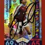 Signed Match Attax collector cards Image 7