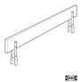 IKEA guard rail for cot, toddler and kid beds Image 6