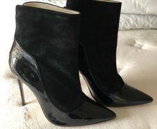 Buffalo Patent & Suede Boots