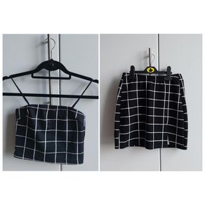 Skirt and top set