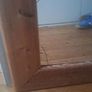 Wooden Frame Mirror Image 2
