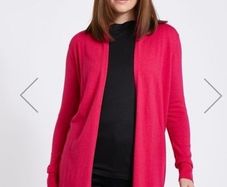 NEW - Paul Costelloe Pink Shawl Cardigan