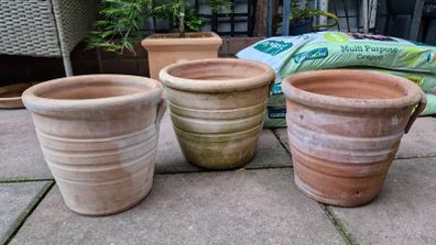 Terracotta pots