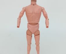 Palitoy Action Man Blonde Flocked Hair Painted Eyes Figure