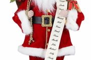Christmas Santa Claus Standing Figure and 18 Inch Santa Claus Doll Christmas Ornaments Home Decoration MULTIPLE STYLES, SEE PHOTOS (FREE POSTAGE)