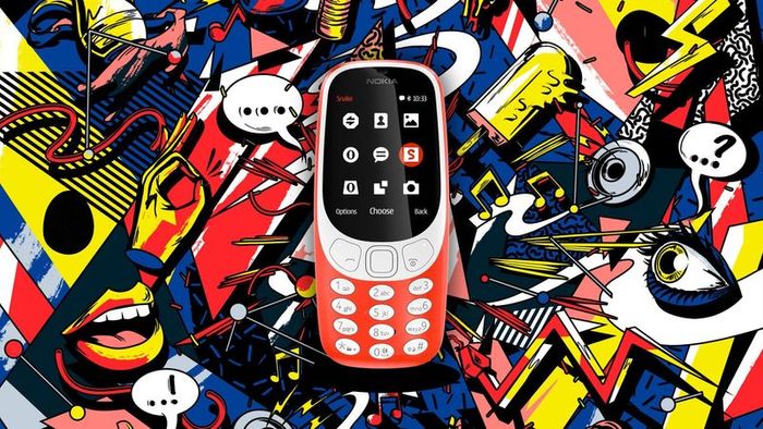 Nokia 3310 3G Unlocked Dual SIM Phone Bluetooth Flashlight.