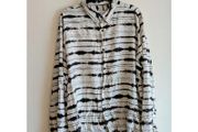 Topman horizontal stripe shirt size XL