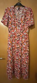 Nobody's Child Midi Button Front Dress Size 6