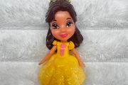 Disney Princess Posable Mini Belle Princess Doll approx. 9 cm. Used Please see photos