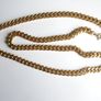 Vintage Gold Plated Neck Chain length 24" Image 8