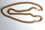 Vintage Gold Plated Neck Chain length 24"