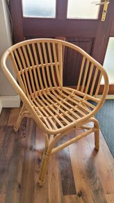 rattan armchair