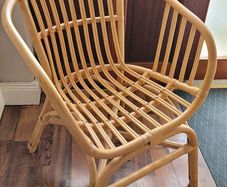 rattan armchair