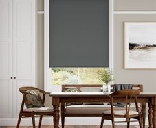 BNIB Custom Made Anchor Grey Blackout Roller Blind