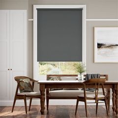BNIB Custom Made Anchor Grey Blackout Roller Blind
