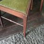 2 low curveback Edwardian chairs Image 5