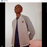 Ted Baker - WOOL Bomber Jacket - Size 1 UK 8 - Grey - BNWT RRP 270 Image 2