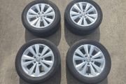 Genuine Volkswagen 16" Alloy Wheels &amp; Tyres (205/55/R16)