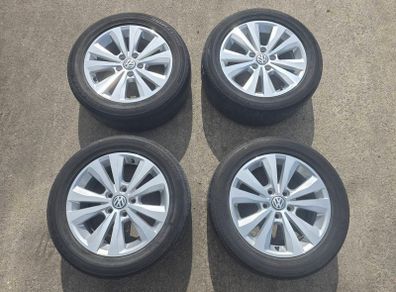 Genuine Volkswagen 16" Alloy Wheels & Tyres (205/55/R16)