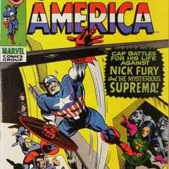 Captain America Vol 1 #123 1st Suprema Appearance Bronze Age (1970)