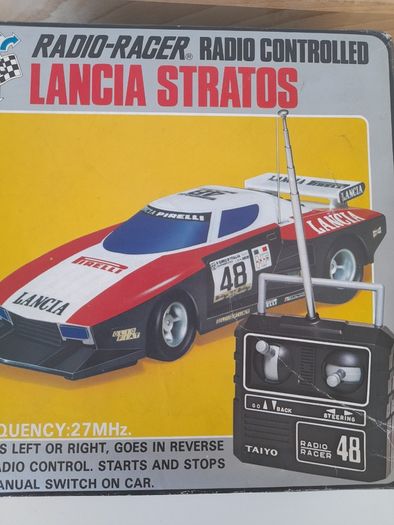 Rare Radio-Racer Lancia Stratos Early to mid-1980s