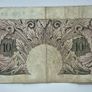 2 English Wartime Banknotes. 10 Shillings, K.Peppiatt cashier Image 4