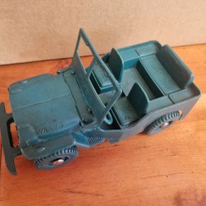 Vintage 1970s Plastic Willys Jeep Toy