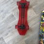 Red short skateboard Image 2