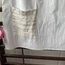 Bnwt white sleeveless top premiun brand Orly size medium 100% cotton Image 4