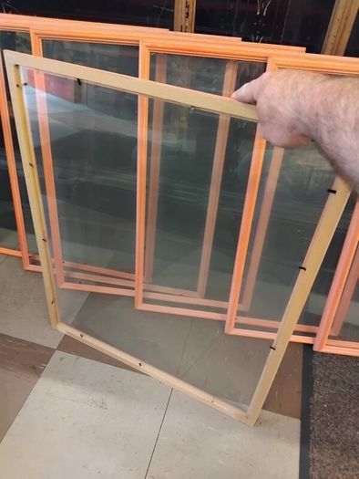 7 Wood Frames and glass