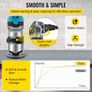 Router Tool, 710W Wood Router, Router for Woodworking with Three Router Collets, Wood Router Tool with Fixed Base, Woodworking Router with Aluminum Shell and 13000 - 33000 r/min Rotating Speed (FREE SHIPPING) Image 8