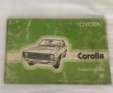 Toyota Corolla 1977-1980 owners manual KE30
