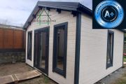 Garden Log Cabin 5m x 5m  16.6ft x 16.6ft