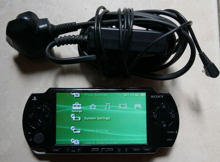 Sony PSP-3000 Black Console Tested Working