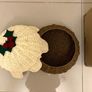 NEXT Christmas Pudding Storage Basket Image 5
