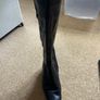 Gabor black leather boots Image 3