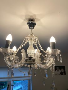 acrylic ceiling chandelier