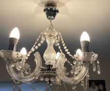 acrylic ceiling chandelier