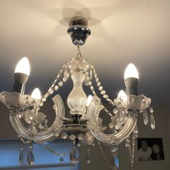 acrylic ceiling chandelier