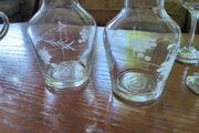 Vintage glass water/wine carafe